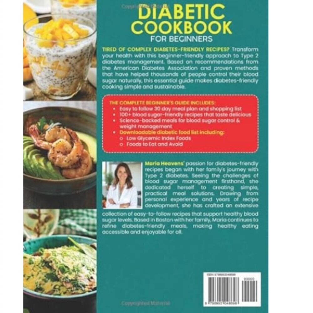 Diabetic Cookbook NEW - Picture 2 of 2